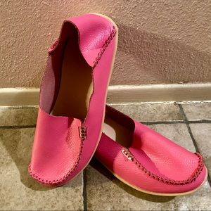 Women’s Size 10 loafers - Fuschia